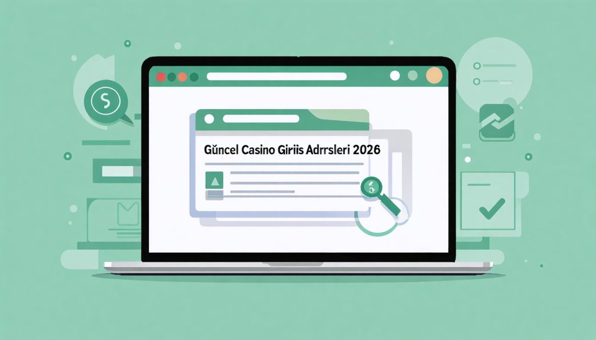 Güncel Casino Giriş Adresleri 2026: Güvenli ve Hızlı Erişim (Dolandırıcılığa Kar